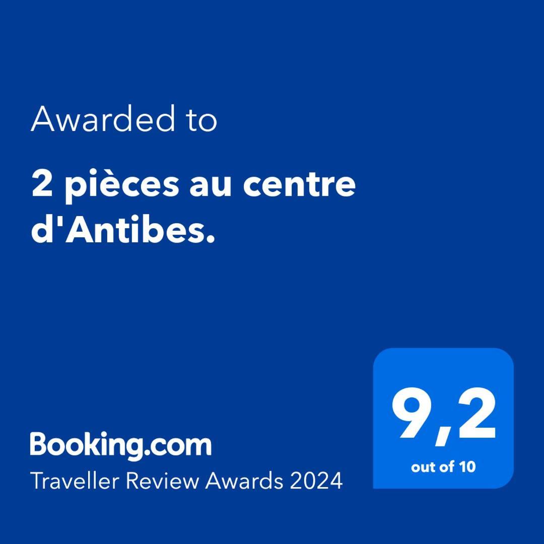 דירות 2 Pieces Au Centre D'Antibes. מראה חיצוני תמונה